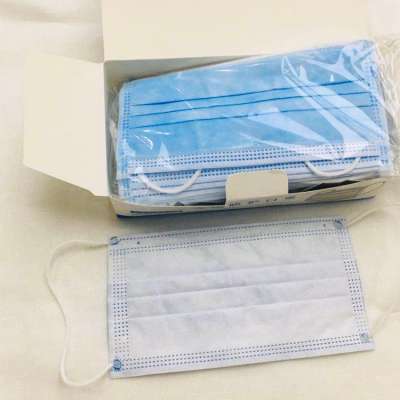 Stocked Non-woven Disposable Face Mask 3ply disposable face mask with tie-on ffp2 mask disposable