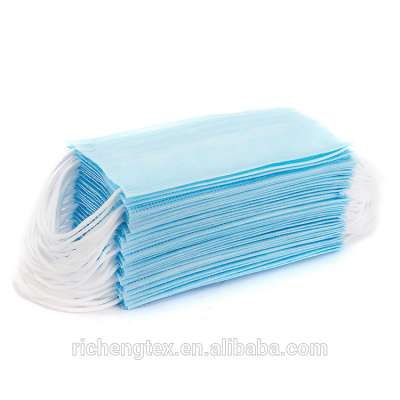 Wholesale Non Woven  Disposable 3 ply Face Masks